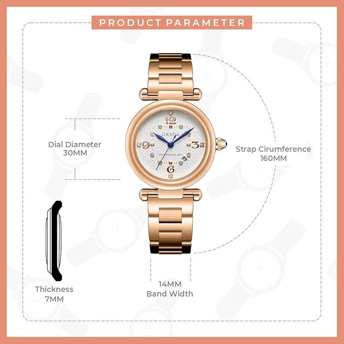 FLAIR Rose Gold Women Watch