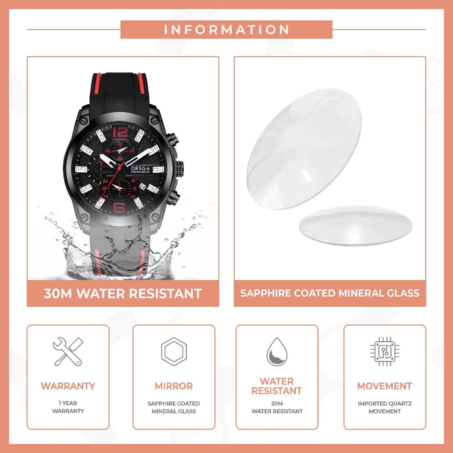 KRAKEN Men's Watch