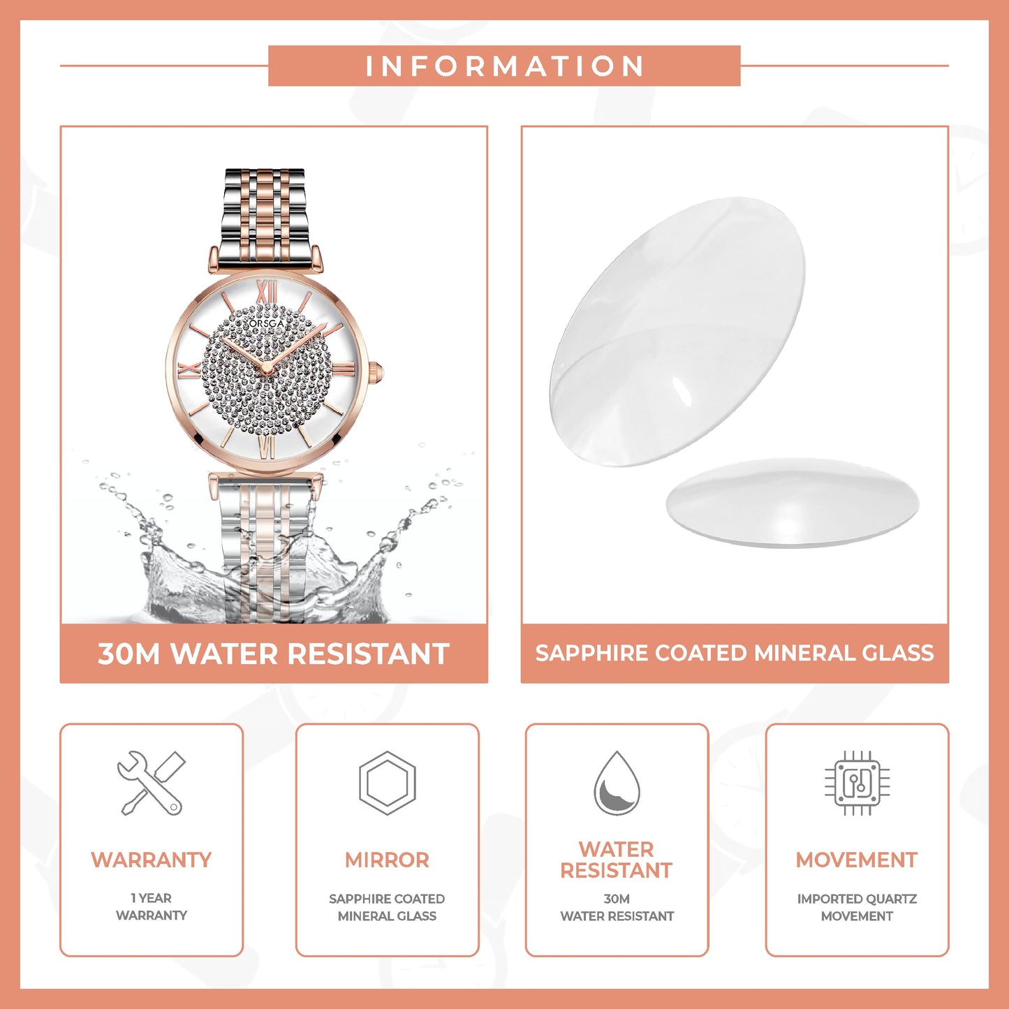 GRACIE Women's Watch