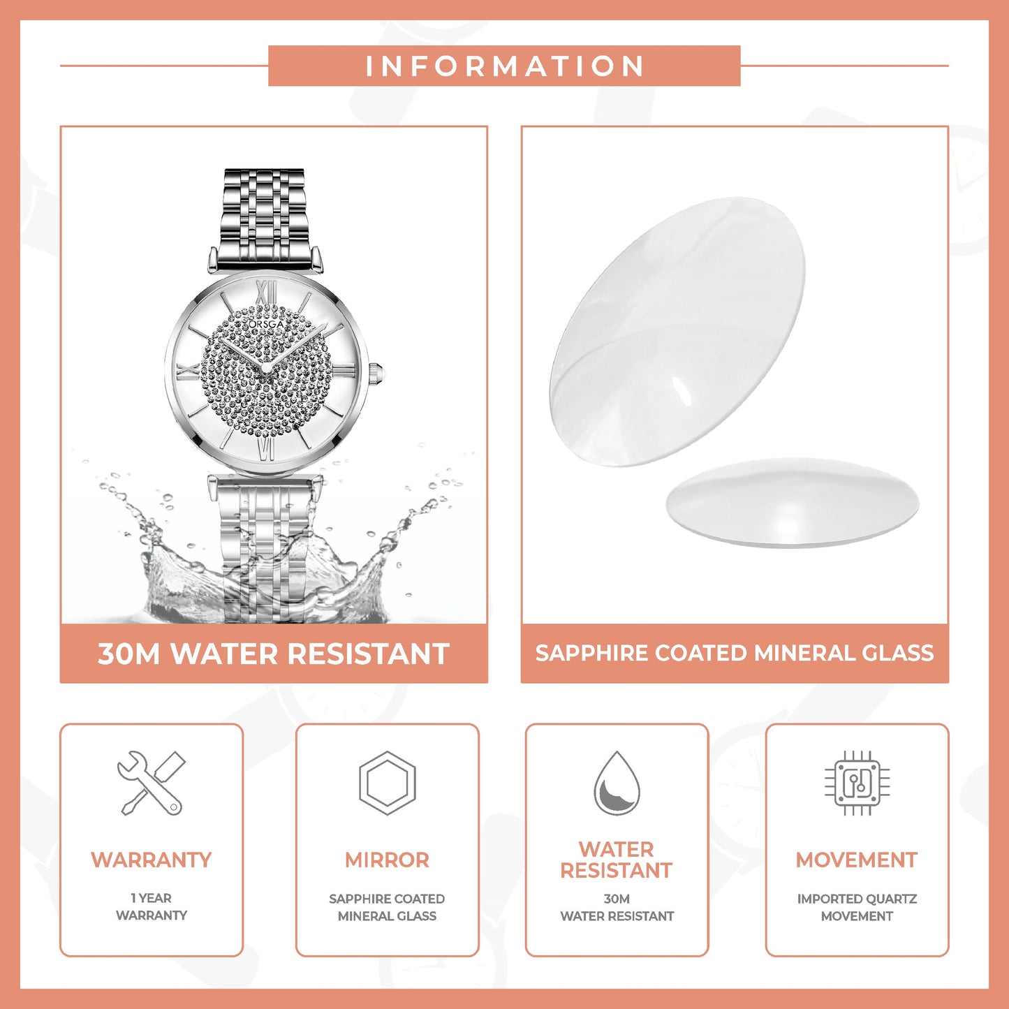 GRACIE Women's Watch