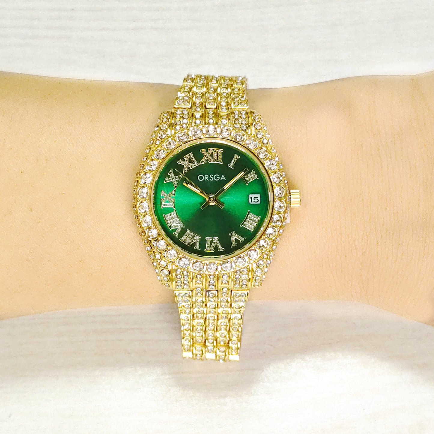 ORNATE Full Studded Women Watch