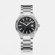 VIRTUE Black Silver Women Watch