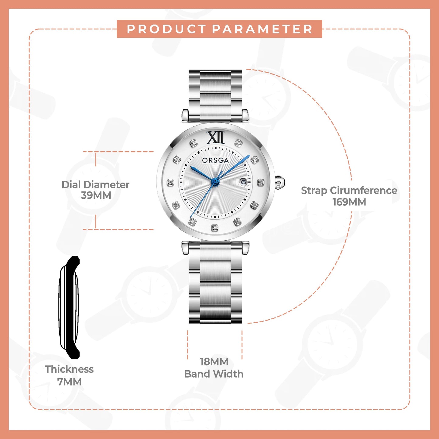 MYSTIC Silver Women Watch