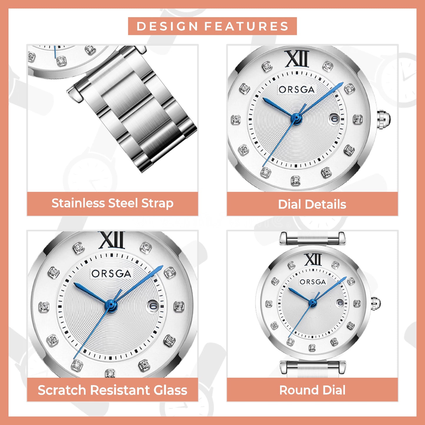 MYSTIC Silver Women Watch