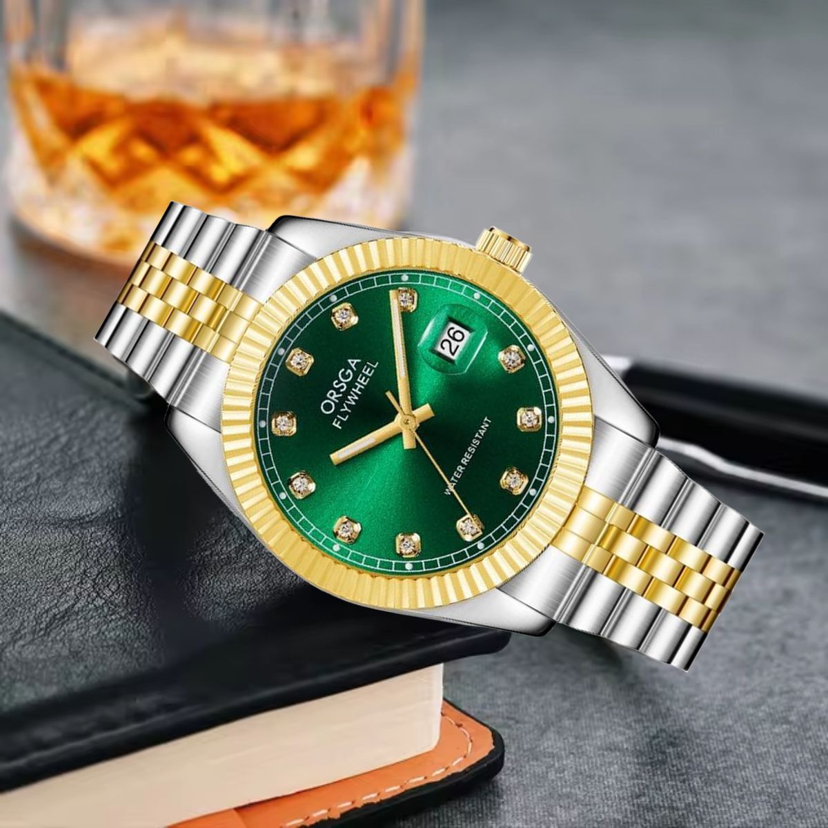 LEGACY Green Dual Tone Analog Men's Watch