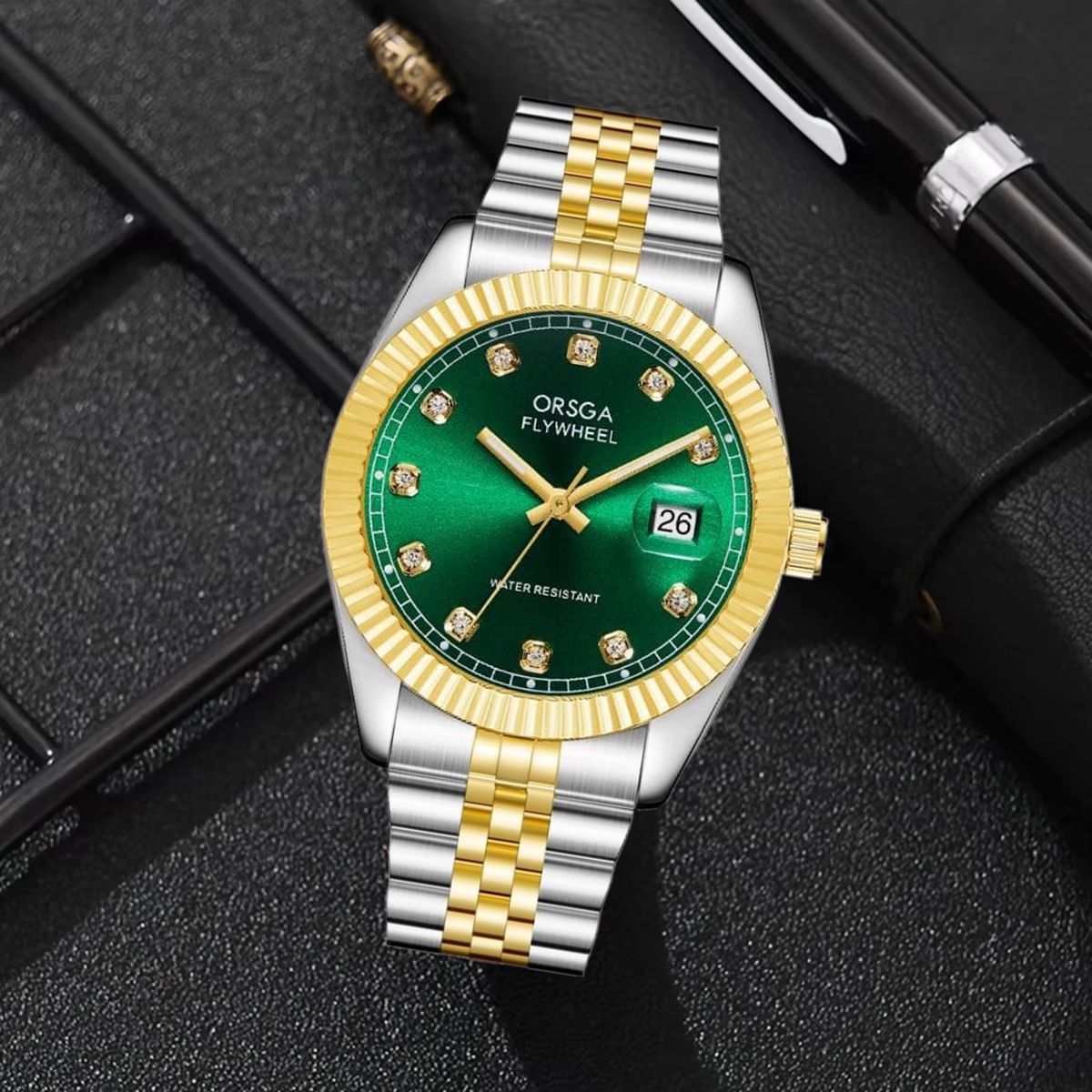 LEGACY Green Dual Tone Analog Men's Watch