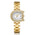 ORSGA Divina White Dial Gold Watch