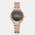 ONYX Women Watch - Black Dial Rose Gold