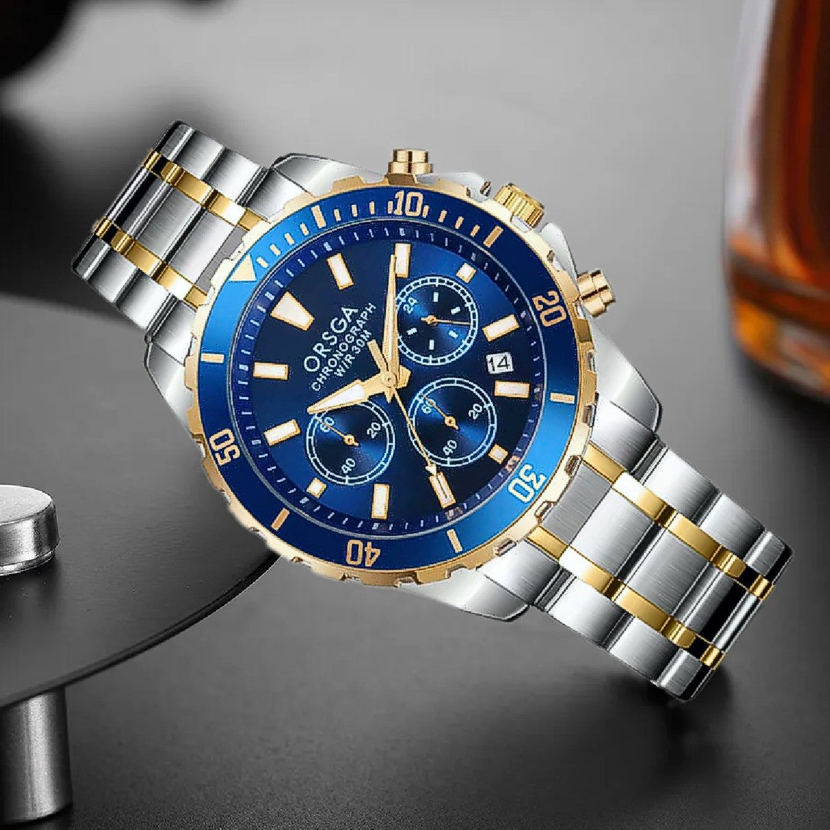 STARK Analog Dual Tone Blue Men's Watch