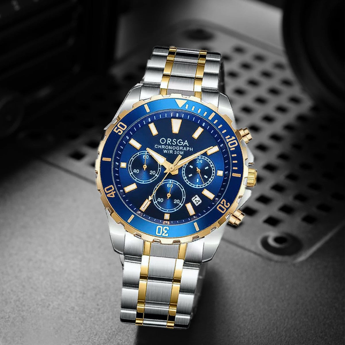 STARK Analog Dual Tone Blue Men's Watch