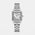 ORSGA CADENCE White Dial Diamond Studded Silver Watch
