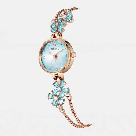 FLEUR Chain Bracelet Watch