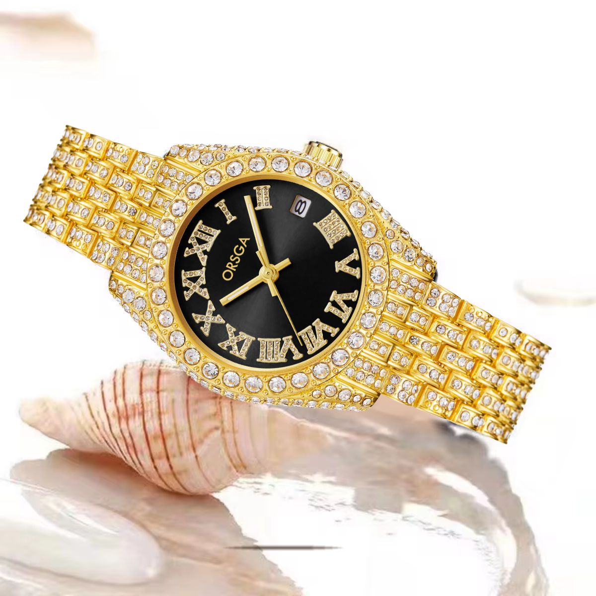 ORNATE Full Studded Women Watch