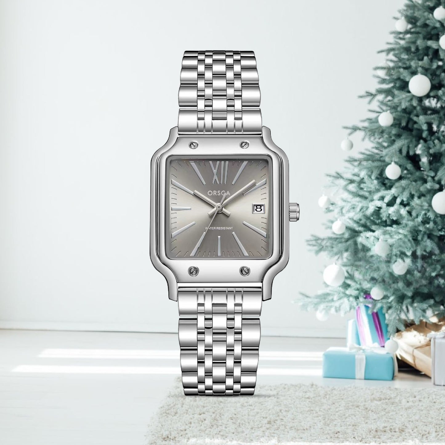 ZEST Women Watch - Silver Grey