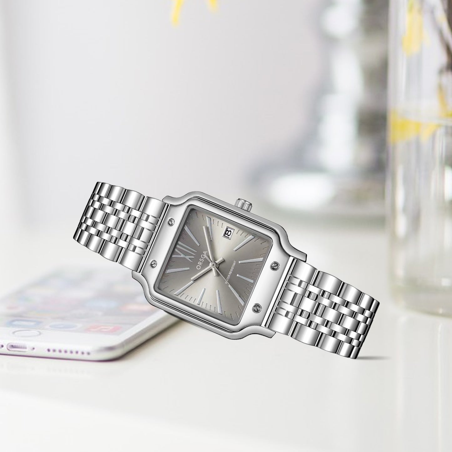 ZEST Women Watch - Silver Grey