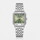 ZEST Women Watch - Silver Olive