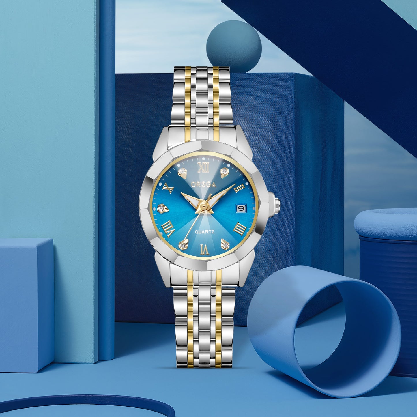 YUCCA Women Watch - Blue