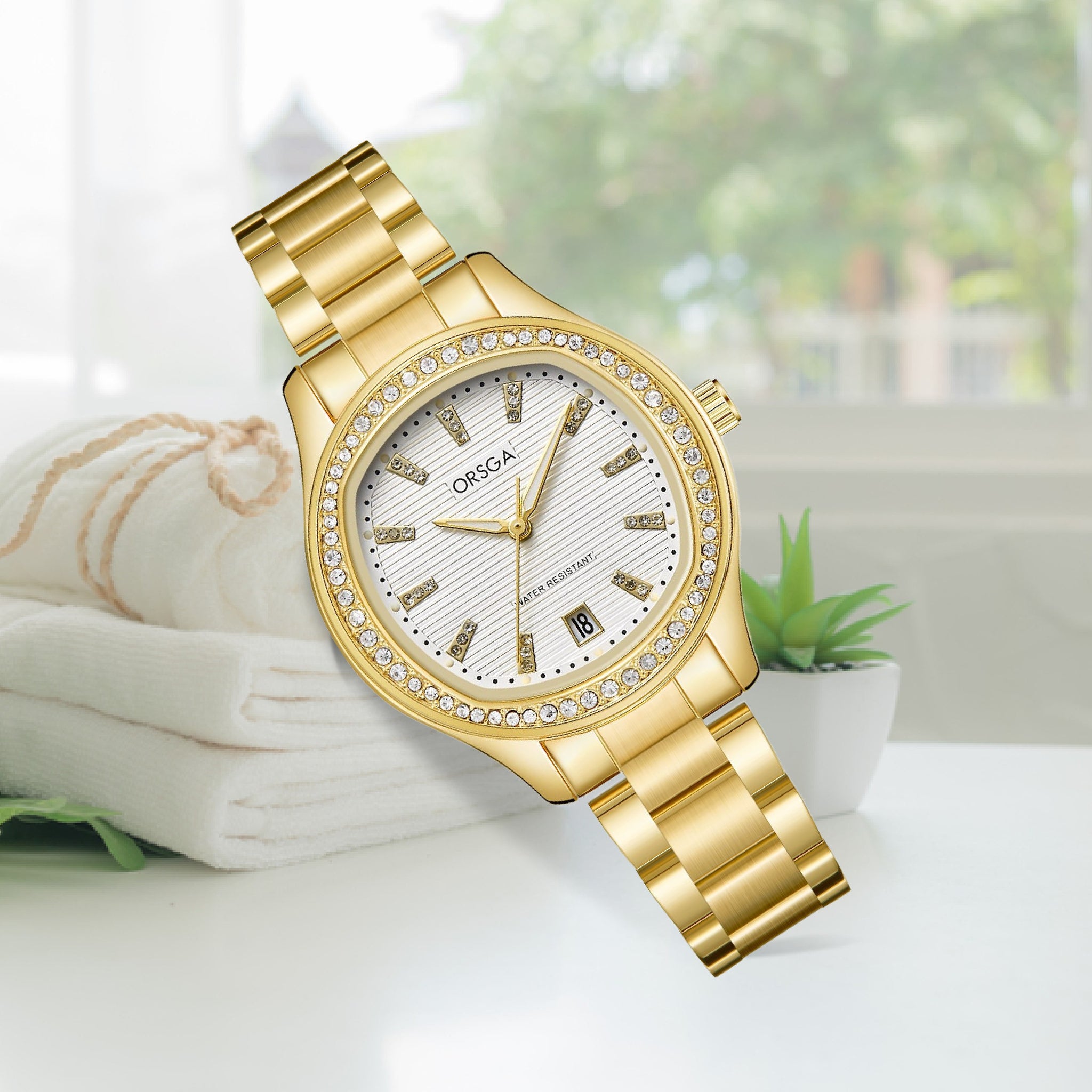 Gaia Watch 30mm ORCGSG-OR01 in Gold