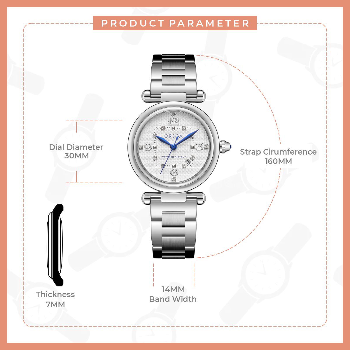 FLAIR Silver Women Watch