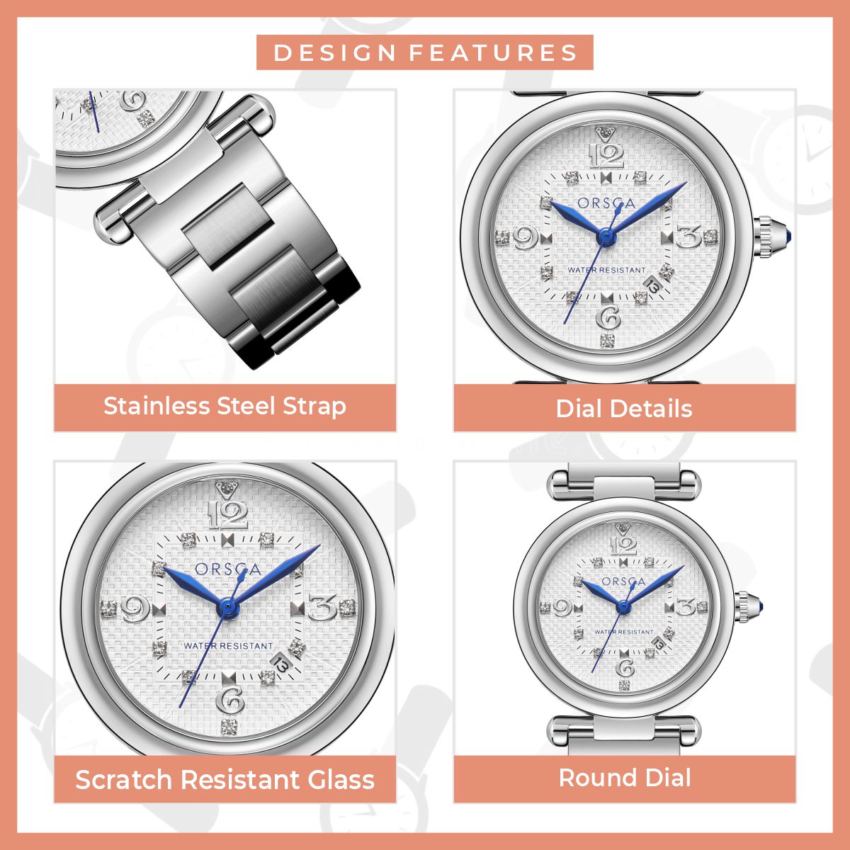 FLAIR Silver Women Watch